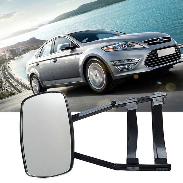 

other interior accessories 2pcs adjustable glass frameless car rearview rear view mirror reversing wide angle auxiliary blind spo