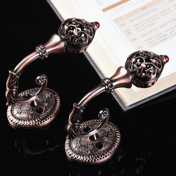 

other home decor one pair curtain holdbacks wall hook europe hollow zine alloy pattern decoration strap accessories tieback m242