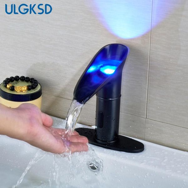 

bathroom sink faucets sensor basin faucet oil rubbed bronze mixer battery power automatic hand touch tap cold para