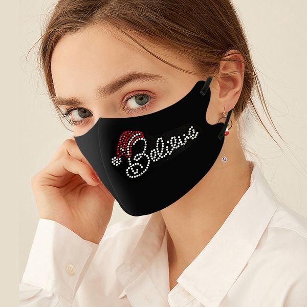 

mask diamond men's and women's spring summer trend ins personalized fashion cartoon flash sunscreen breathable