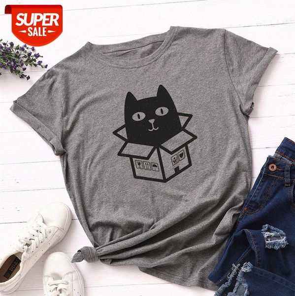 

women's loose round neck short-sleeved cotton t-shirt t113 #xj3q, White