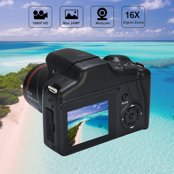 

professional p camera slr telep digital camera 16 million pixels pgraphy1080p video camcorder16x digital zoomcamerashello