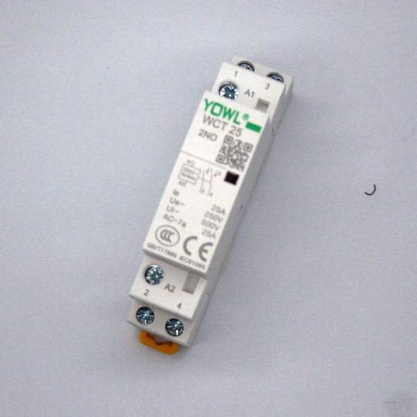 

smart home control wct-25a 2p 16a/20a/25a 220v/230v 50/60hz din rail household ac contactor wanlian genuine