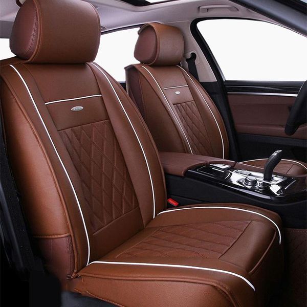 

car seat covers leather cover for all model linea bravo ottimo viaggio punto perla palio weekend auto styling
