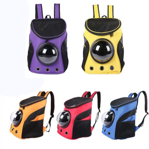 

portable astronaut space window breathable bubble cat dog travel carry bag transparent outdoor pet backpack supplies car seat covers