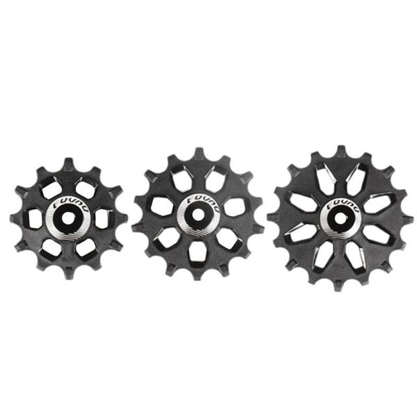 

bike derailleurs 12t/14t/16t mtb bicycle rear derailleur wheel aluminum bearing pulley cnc road guide roller idler parts