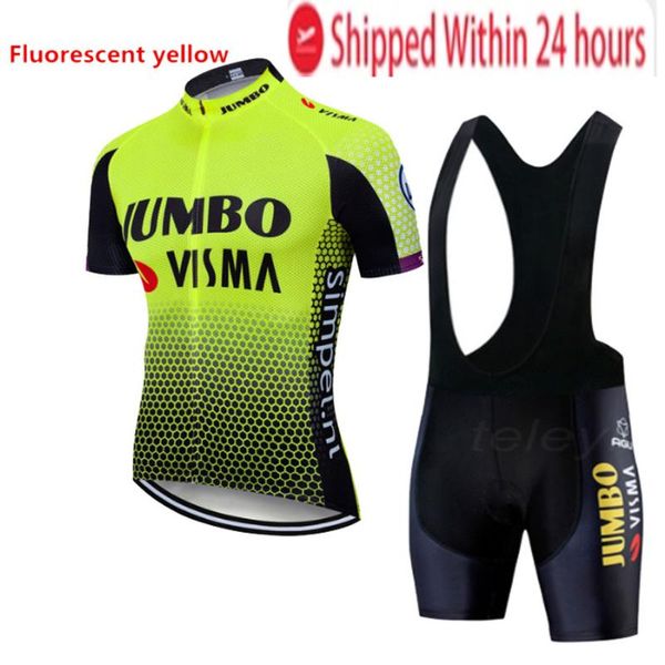 

racing sets fluorescent green strava cycling jerseysets red bicycle short sleeve clothing bike maillot jersey bib shorts, Black;blue