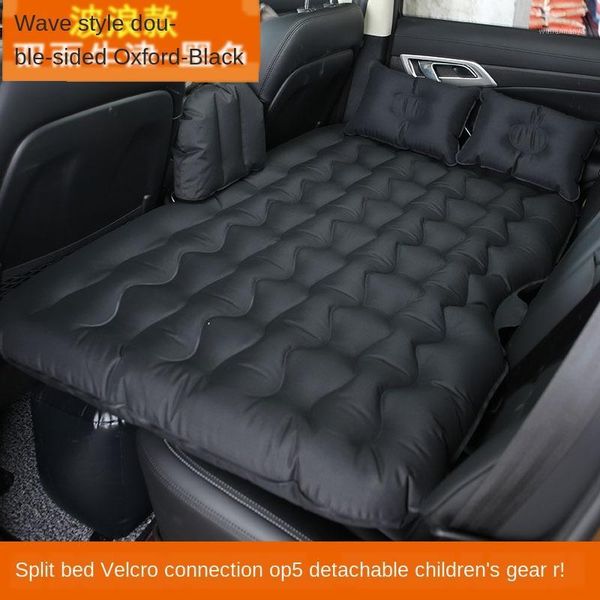 

vehicle-mounted inflatable bed car rear mattress suv travel floatation seat mattress1