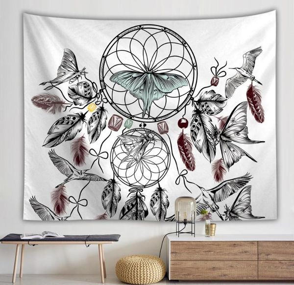 

tapestries tapestry wall hanging bedroom living dorm room decor witchcraft mandala hippie dreamcatcher butterfly aesthetic boho