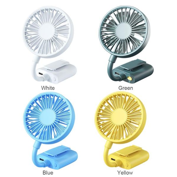 

electric fans small portable fan with clip for load usb, refillable quiet cooling dormitories, outdoor strollers and travel