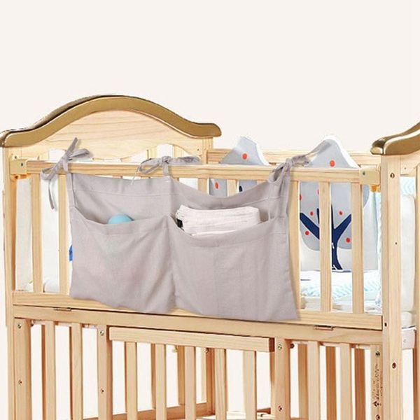 

storage boxes & bins baby nursery bag, necessities hanging diaper clothing toy bag