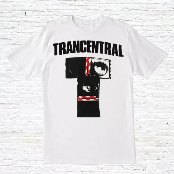 

the klf 'trancentral' t-shirt, White;black
