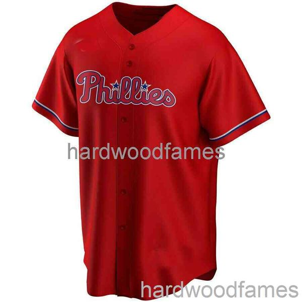 Jersey personalizado de Rhys Hoskins # 17 cosido para hombres, mujeres, jóvenes y niños, camiseta de béisbol XS-6XL