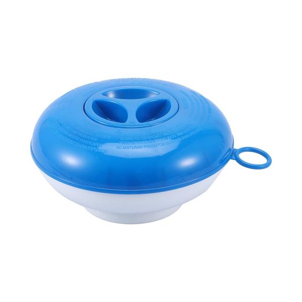 

inch floating bromine tabs dispenser with thermometer swimming pool & accessories