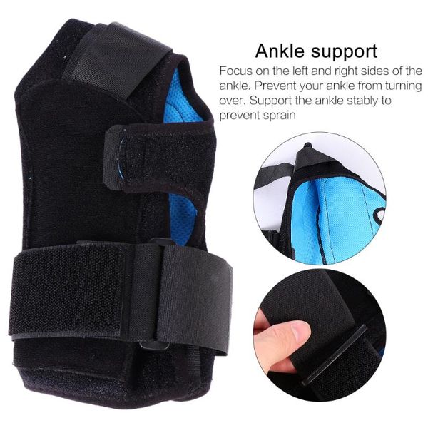 

ankle support professional durable brace sprain protection band, Blue;black