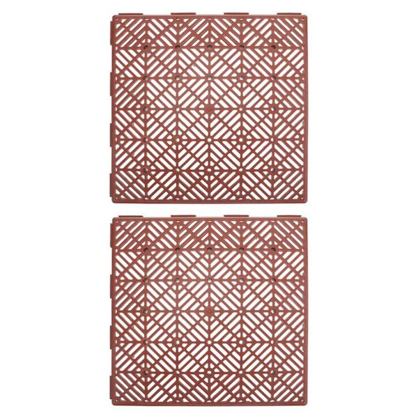 

carpets 2pcs anti-slip floor cushions outdoor mats garden tiles
