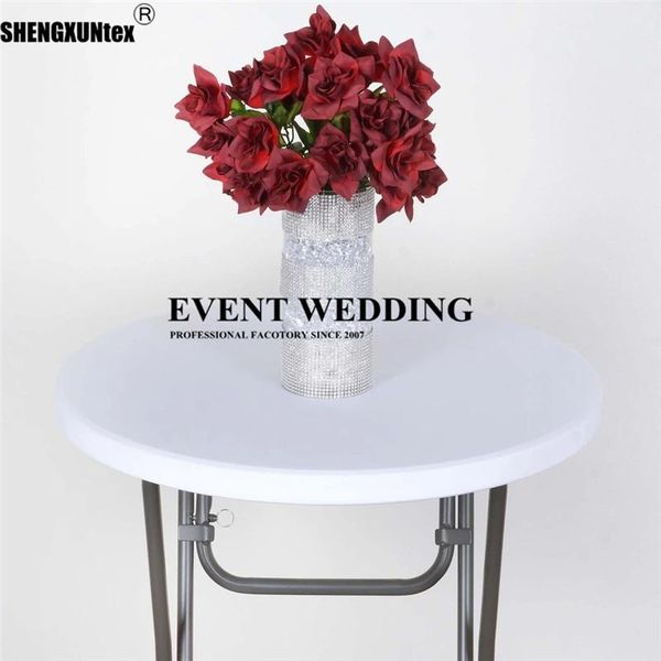 

table cloth 1pcs sale spandex cocktail stretch cover for wedding event decoration