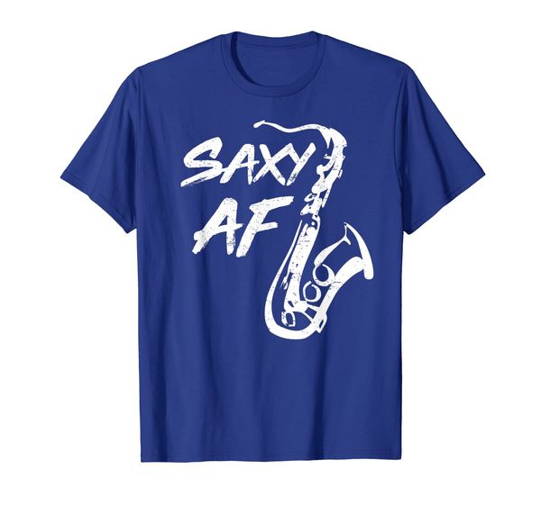

saxy af saxophone sax player jazz music funny pun shirt, White;black