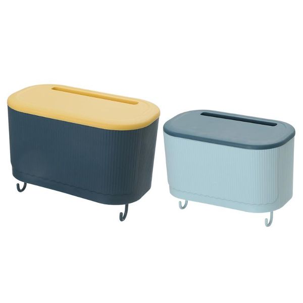 

tissue boxes & napkins 2pcs home use bathroom wall-mounted with hooks