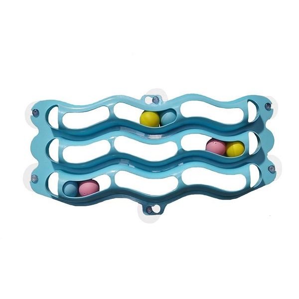 

cat toys interactive track ball toy practical window suction cup pet accessories