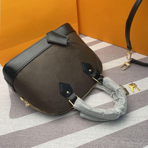 

70% off design luxury 2021 women's new shell natural leather one shoulder diagonal back handbag vxqf