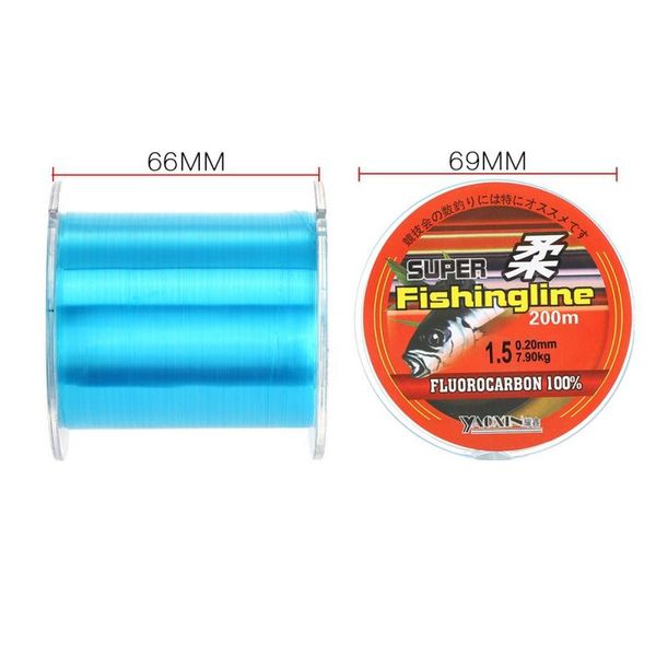 

braid line 500m nylon fishing blue strong tensile 8.0# diameter 0.5mm pulling force 21.0kg wires