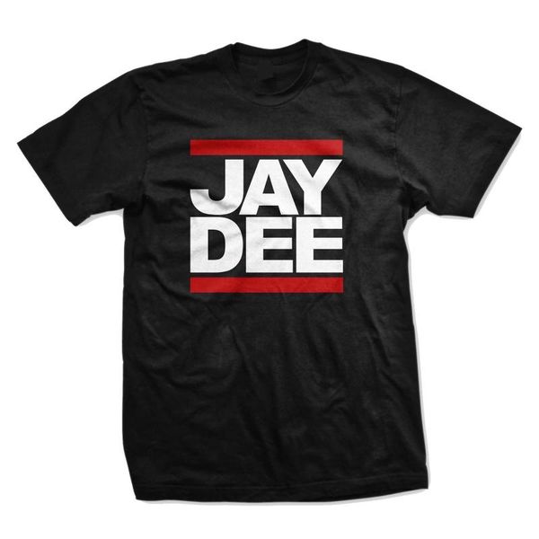 

men's t-shirts jay dee aka j dilla t-shirt brand men fashion short sleeve discount 100 % t shirts harajuku funny, White;black