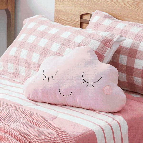 

cushion/decorative pillow cute plush sofa headrest children pei shui cartoon car styling cushion room decor woven