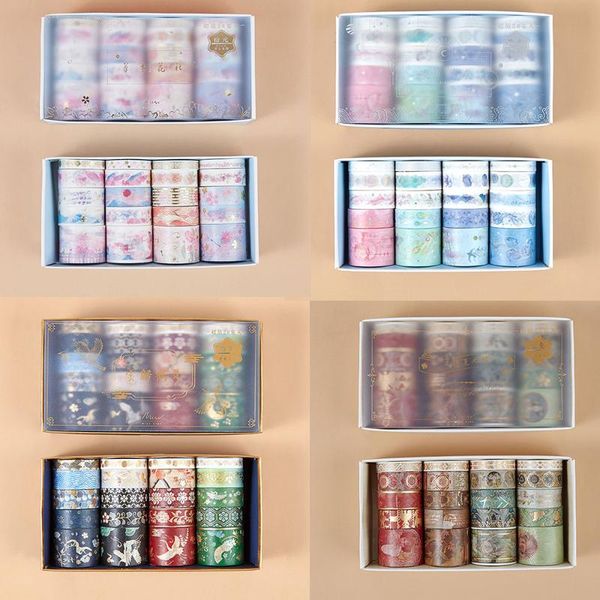 

gift wrap 20 rolls washi tape set scrapbook printing decorative masking for