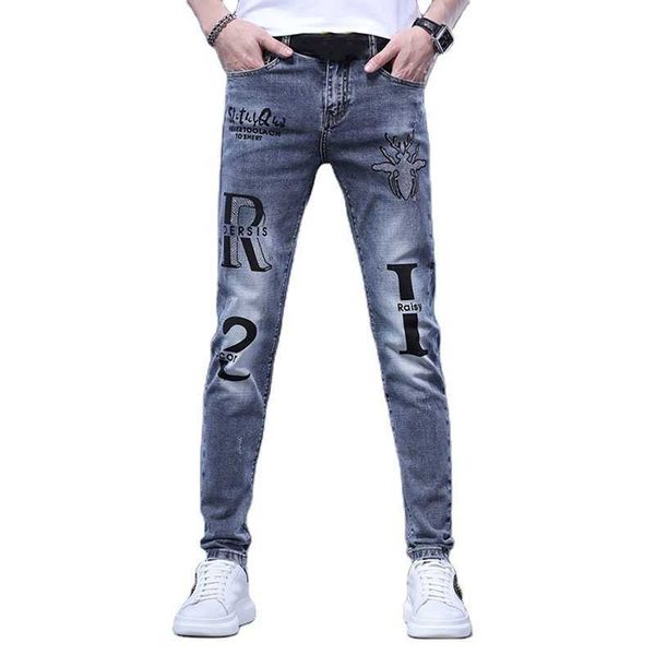 

biker jeans ripped for men s overalls blue italy brand slim