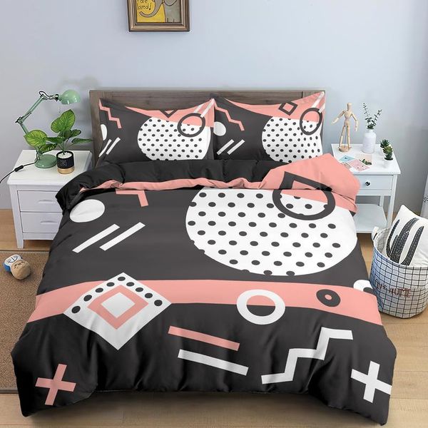

bedding sets set cover 3d printing personality bedclothes duvet fashionable home
