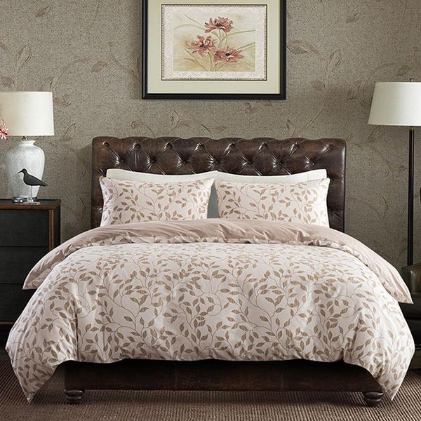 

bedding sets elka nordic duvet cover luxury plain printed bed for home 100% cotton adult