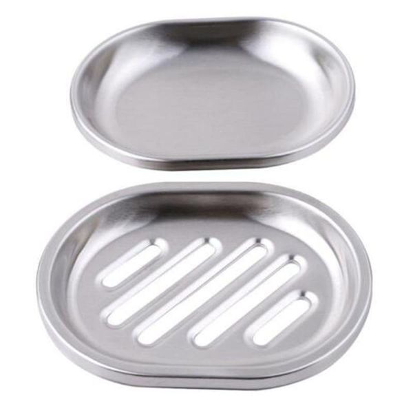 

bathroom storage & organization high quelity anti-rust stainless steel soap case holder container double layer dish large parts
