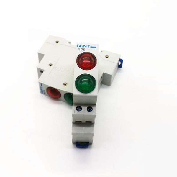 

smart home control chint indicator light nd9 series red and green led lamp din rail mount