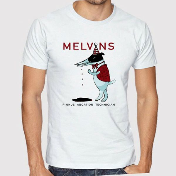 

Melvins Pinkus Abortion Technician Men's White T-Shirt Size S to 3XL, White;black