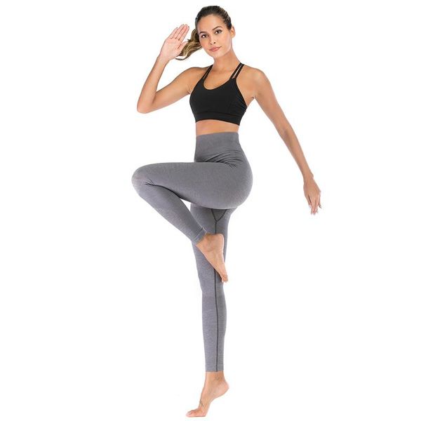 

yoga outfits tights sports waist hip breathable tight pants female pilates, White;red