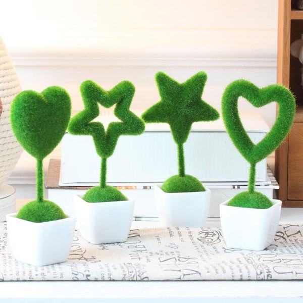 

decorative flowers & wreaths rose silk flower green artificial plant bonsai fashion small decoration 004018005