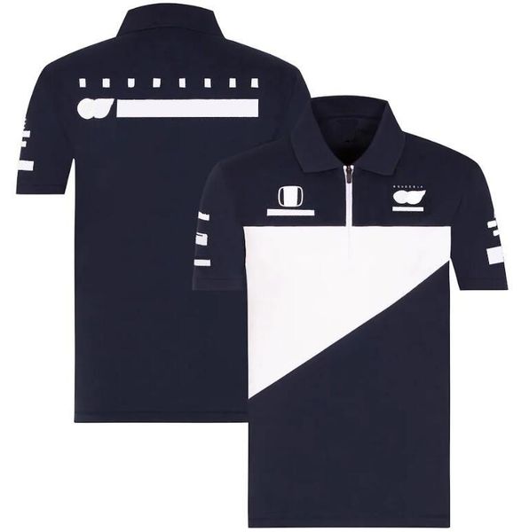 

summer new motorcycle polo shirt short-sleeved racing suit lapel short-sleeved polyester quick-drying customizable motorcycle quick-drying s