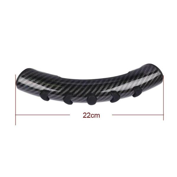 

steering wheel covers universal cover abs+silicone carbon fiber style non-slip