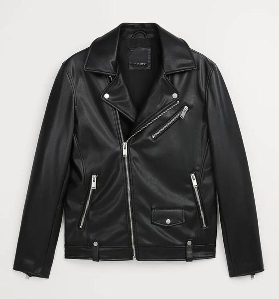 

men's jackets men handsome the locomotive jacket coat more zip artificial leather jacket1 3qo6, Black;brown