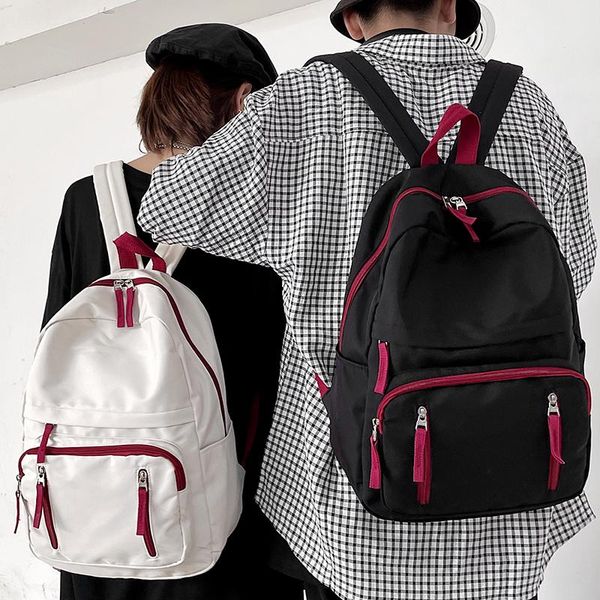

backpack original aizatly middle school student schoolbag ins cool high-capacity -selling female travel light campus