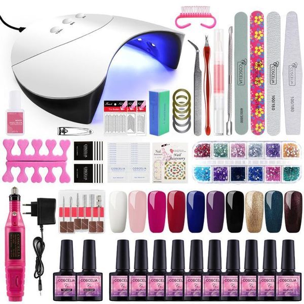 

gel nail polish set set, with manicure machine professional tool1