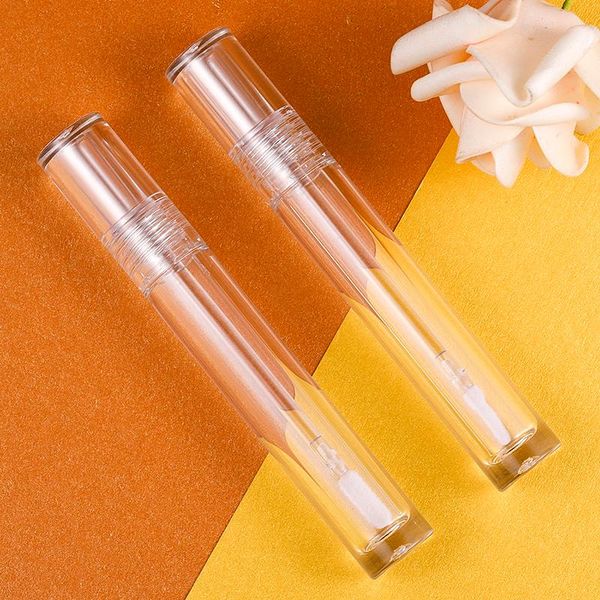 

storage bottles & jars 10/30/50pcs petg clear round empty lip gloss tube lipstick refillable bottle diy lipgloss oil wand