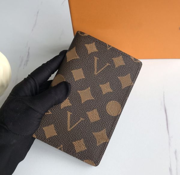 

2021 fashion flowers designer wallets luxurys mens womens leather bags classic letters key coin purse original box plaid card holder m60181, Red;black