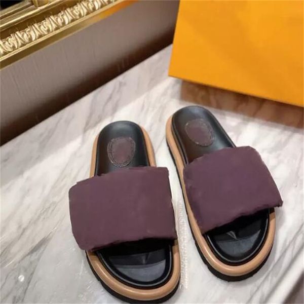 

2021 a788 designer women sandals ladies luxury genuine leather slippers flat shoe oran sandal party wedding shoes with box size 35-42, Black