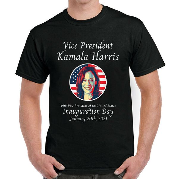 

vp kamala harris inauguration day 2021 t-shirt, White;black