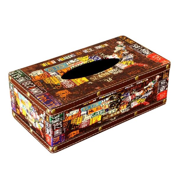 

tissue boxes & napkins kitchen bathroom retro living room for car multifunction box holder home waterproof deskrectangle napkin dispense