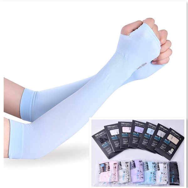 

elbow & knee pads sunscreen uv protection running driving arm sleeve basketball golf cycling warmers men women cuff sleeves arms covers, Black;gray