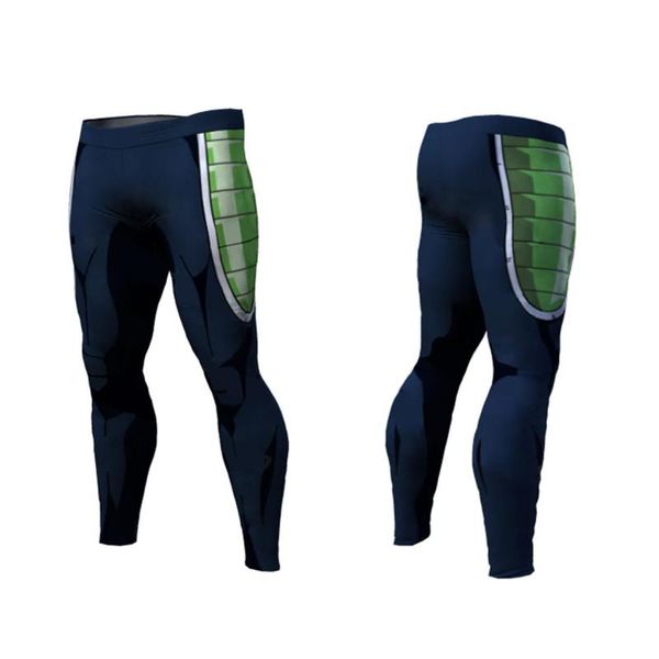 

men's pants men breathable compression anime print quick dry slim fit pant suits summer 2021, Black