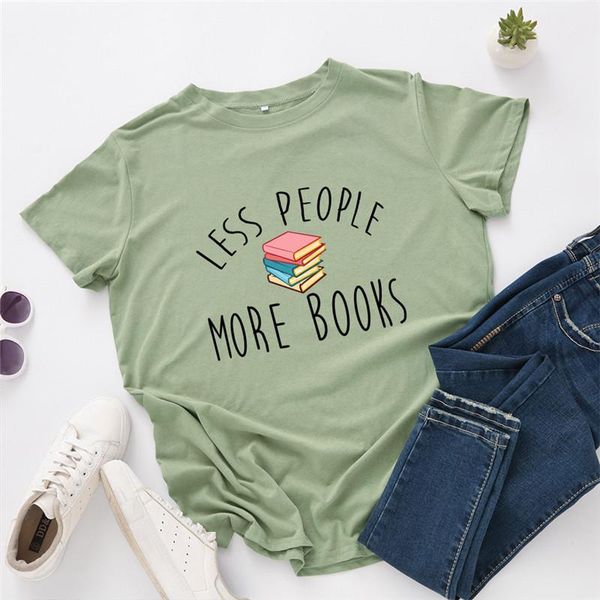 

women's t-shirt plus size s-5xl 100%cotton letters books print tshirt women o neck short sleeve tees summer t shirt pink, White